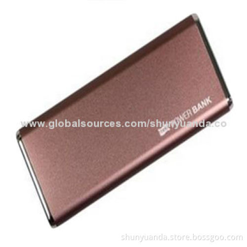 New portable power bank, 10,000mAh dual USB output